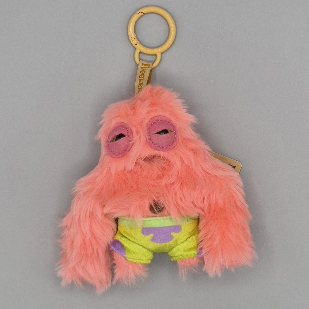 Zuru Fuggler x Spongebob‎ Squarepants Keychain Plush Ring Patrick Star